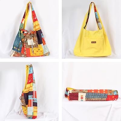 Boho purses Double-sided Tote Colorful boho bag for women