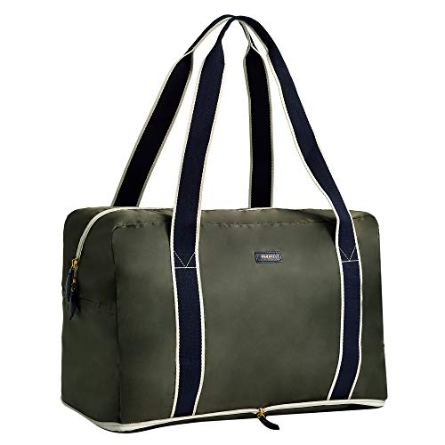 Paravel Foldable Travel Duffle Bag | Safari Green | Lightweight Carry On Bag