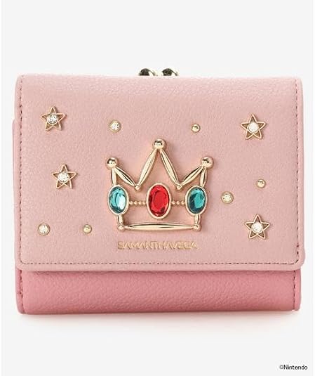 SAMANTHAVEGA 三つ折財布 ピーチ姫 41LlbneH-nL._AC_SY535_.jpg