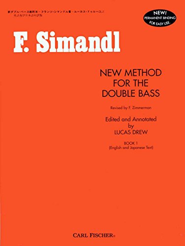 New Method for the Double Bass, Book 1 (English and Japanese Edition)