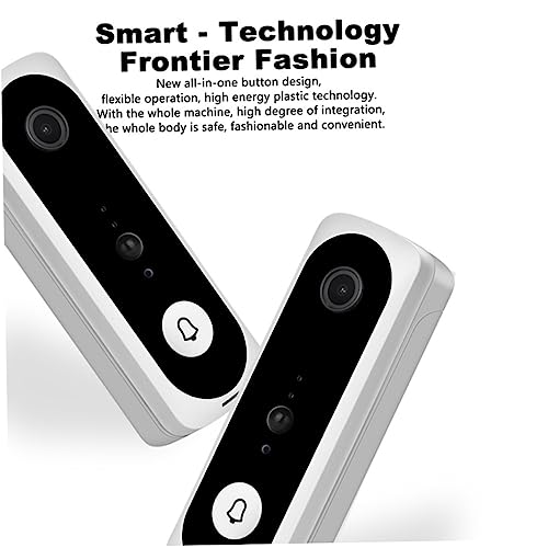 Hemobllo 2 Unidades Campainha visual com olho mágico campainha eletrônica olho de gato câmera de olh