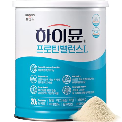 Korean Food ILDONG foodis Himmune Protein Balance (608g) 6-Protein Blend for Optimal Nutrition, 608g Large-Capacity Powder, Dietary Fiber, Protein Drinks