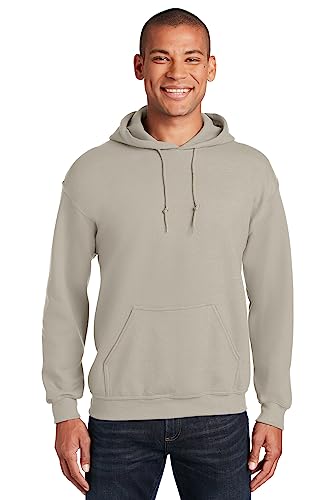 Gildan G185 7.75 oz., 50/50 Heavy Blend Hoodie 2XL Sand at Amazon