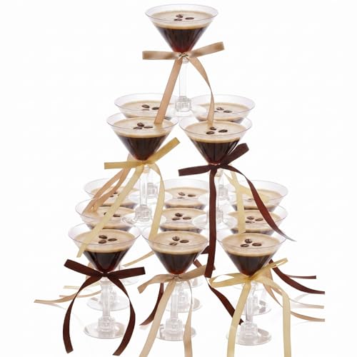Maxdot 30 Set A Tini Bit Older Birthday Party Supply, Coffee, Khaki, Beige