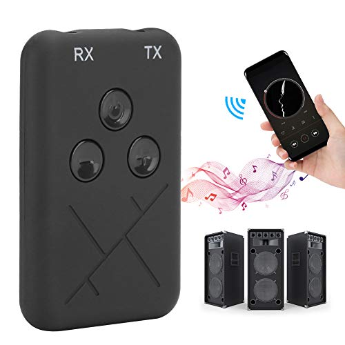 RX‑TX‑10 2 In 1 Car Audio Bluetooth 4.2 Adapter 3.5MM A2DP Stereo Wireless Transmitter Receiver Dual Stream Multipoint Small Size Lightweight Plug and Play - Image 2