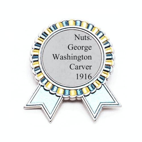 Broche George Carver en métal taille M pour accessoiriser vos vestes et sacs