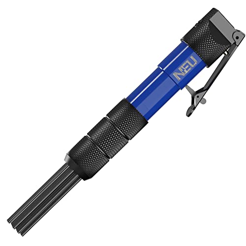 Aircraft Needle Scaler Pneumatic Straight (for Removing Rust and Coatings). Preferred Scaler Tool for Car Mechanics Hobbyists and DIY Enthusiasts.