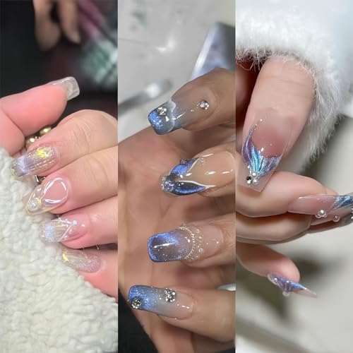 Kehkfsef 973KEHKFSEF 6 Sheets Ocean Mermaid Tail Nail Stickers Decals 3D Self Adhesive Summer Beach Nail Decals Fishtail Shellfish Starfish Nail Art Stickers Ocean Animal World Nail Design thumb #5