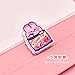 10pc Cartoon Cute Double Sided Food Acrylic Memo Clip for Student Exam Paper Storage Decoration Clip-Little Rabbit Gummies