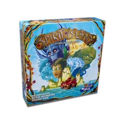 Greater Than Games | Spirit Island: Base Game | Cooperative Strategy Board Game | 1 to 4 Players | 90+ Minutes | Ages 14+ Cover