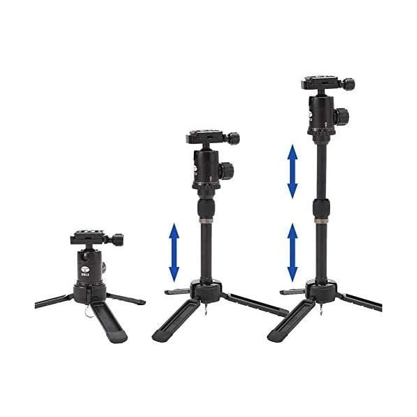 Sirui 3T-35K Tisch/Videohandstativ mit Kopf schwarz – Bild 5