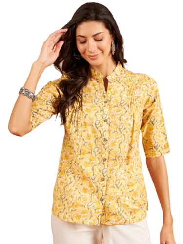 Image of Modeve Women Cotton Top for Summer