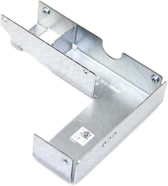 2.5 to 3.5in SSD Hard Drive Tray Adapter Bracket for DELL R710 R720 R730 R630 R610 | SAS SATA HDD Carrier Caddy with Screws, Silver Metal