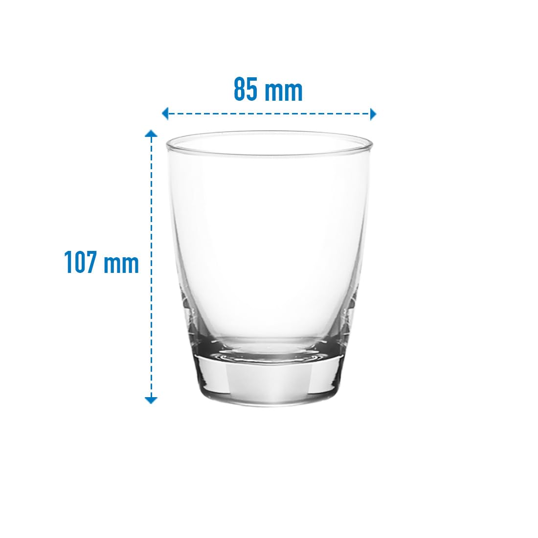 Ocean Tiara Tumbler Glass Set of 6 Pieces, 365ml, Clear | Elegant & Versatile Glassware for Water, Juices, or Other Beverages | Perfect for Daily Use, Parties Or Special Occasions | Dishwasher Safe - Image 3 thumbnail