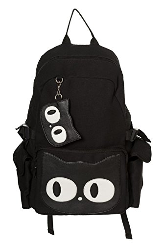 Hallie gatos mochila negro - Banned