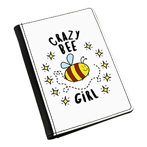 Loco Abeja Niña Stars Pasaporte Funda Soporte Cover