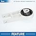 A ABSOPRO Engine Motor Mount No.68256971AB Engine Mounting for Jeep Cherokee 2.4L 2014-2018 Metal Rubber