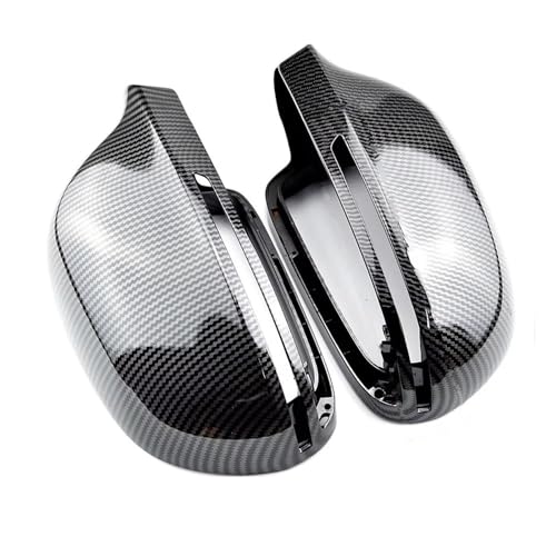 Coque rétroviseur en fiber carbone véritable ultra résistante pour A6 C6 et Q3