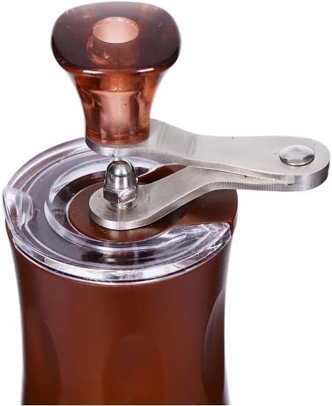 Miniatura 5 de Molinillo de café manual, de acero inoxidable, rebabas cónicas de cerámica, molinillo portátil para café por goteo, café frío, expreso, prensa