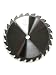 Produktbild jjw-germany HM - Kreissägeblatt Sägeblatt 205x18 negativ für Kappsäge - Holz, Spanplatte, MDF "made in germany" (HM - 205 x 18 Z= 24 WZ neg.)