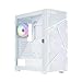 Produktbild Enermax MarbleShell Mesh MS31 ARGB Midi Tower Gaming-PC-Gehäuse - 4x PWM 12cm ARGB-Lüfter - 2x USB3.0 und USB 3.2 Typ C- Snow White; ECA-MS31-WW-ARGB