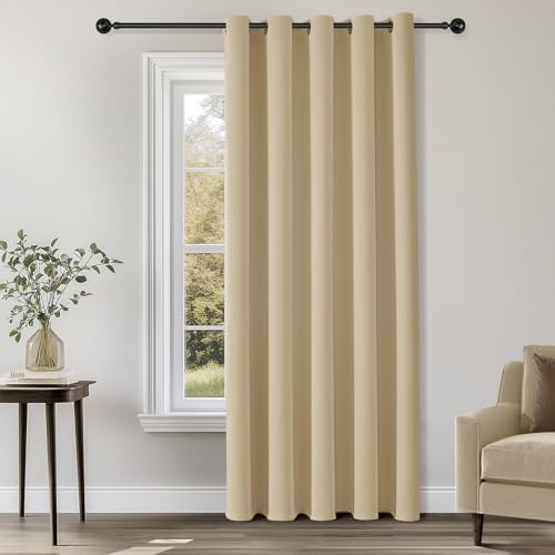 ChrisDowa Blackout Curtain 70 Inch Wide for Bedroom Room Divider Curtains
