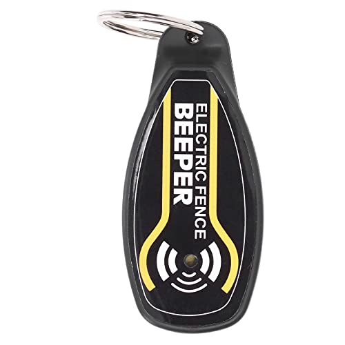 Folanda Electric Fence Beeper, Non Contact Electrical Tester For Agricultural Fencing, Electric Fence Tester With On Off Button And Light, Portable Compact Voltage Tester Beeper #TOP4