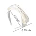 Knotted Bow Headbands for Women and Girls - White Hair Accessories with Bowknot Hair Bands and Bows