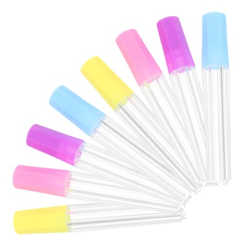 DOITOOL 8pcs Storage Needle Bottle Knitting Stitching Needles Needle Holder Needle Case Embroidery Hand Sewing Needle Storage Tubes Sweater Needle Bag Needlework Storage Bag Plastic