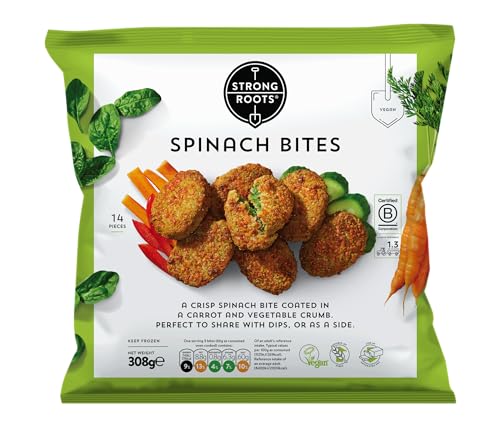 STRONG ROOTS Spinach Bites  308g (Frozen)