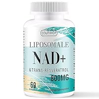 COUTIHOT Liposomales NAD+ mit Trans-Resveratrol | Hochdosiert 800 mg pro Portion | 60 Softgels – Liposomale Technologie für effiziente Aufnahme & Premium Reinheit (60 stück (1er Pack))