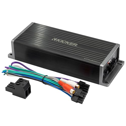 KICKER Marine KPX300.4 Amplificador y 2 Parlantes 6x9 miniatura 3