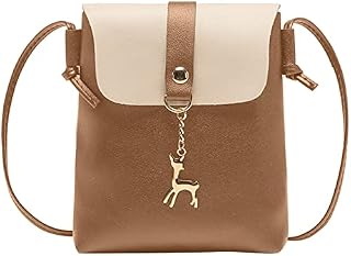 Shiningupup Christmas Decorations handbags for women shoulder bag large small tote bags for women Deer Decoration New Pattern Practical Strap Messenger Bag Summer Sale Sale Clearance Women UK Size