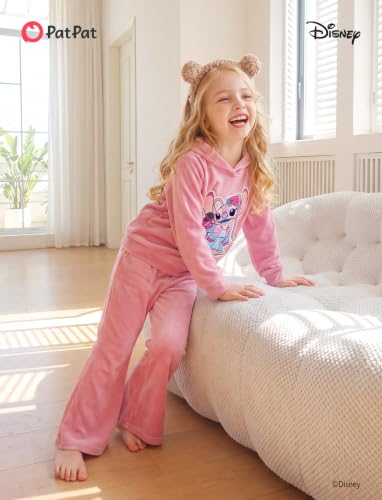 Image of Disney Marvel Outfits for Girls Long Sleeve Hoodie Pants Sets Fall Winter