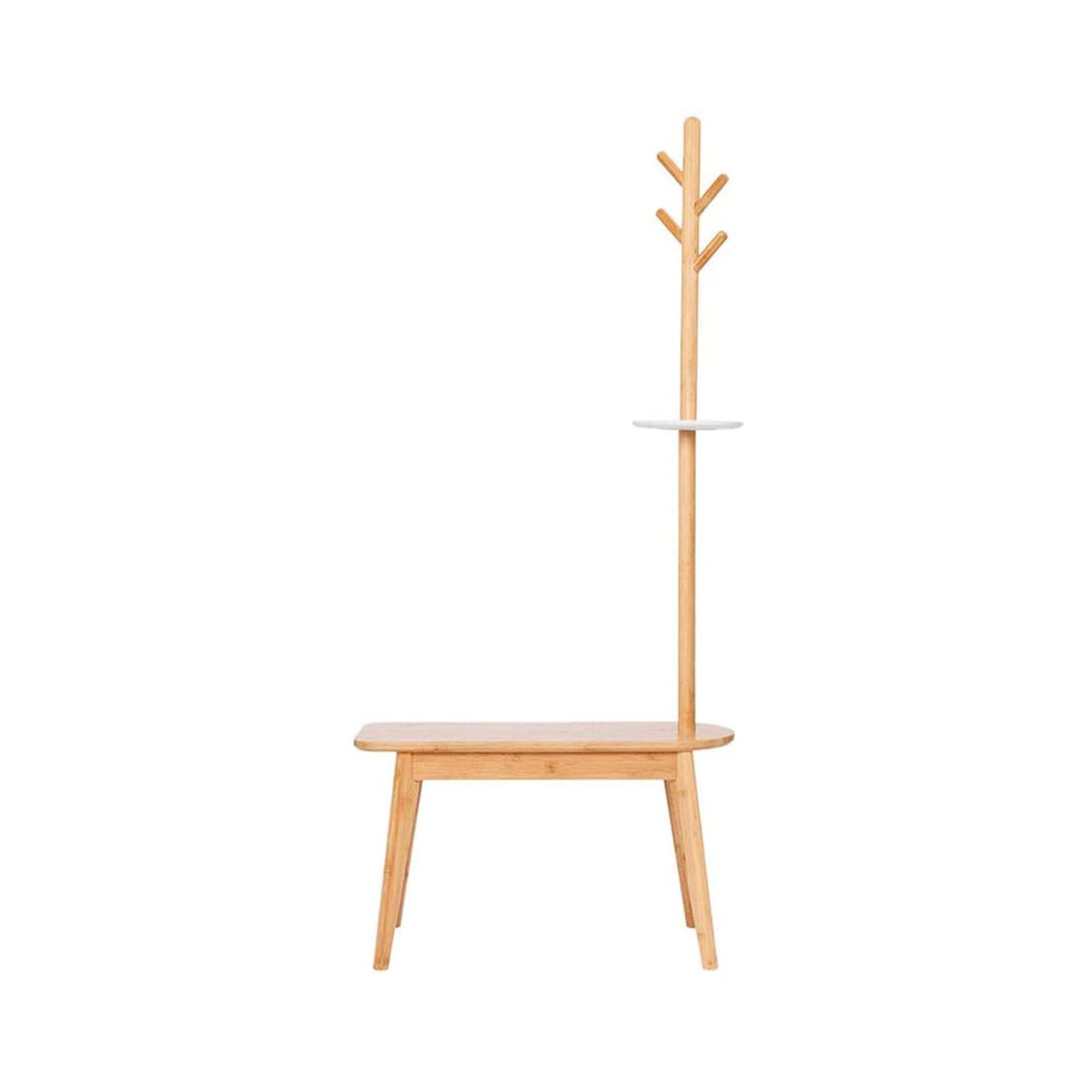 Siège d'entrée avec porte-manteau moderne pour un accueil chaleureux