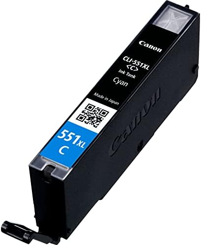 Canon Cli-551xl High Capacity Ink Cartridge, Grey - 6447B001