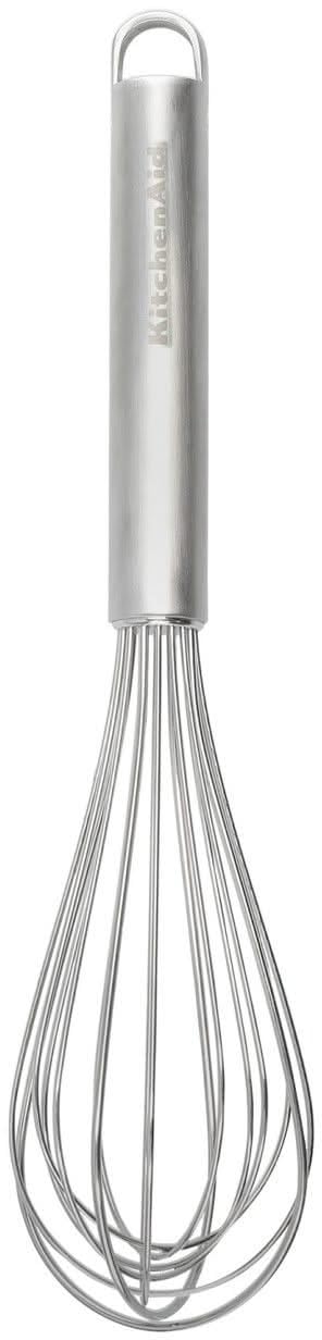 Rackhams Silver Premium Stainless Steel Balloon Whisk - Stainless Steel - Whisk