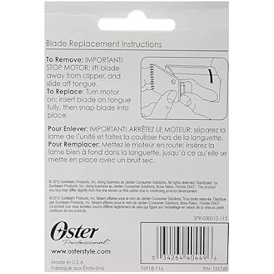Oster Professional Detachable Blade Size 1.5