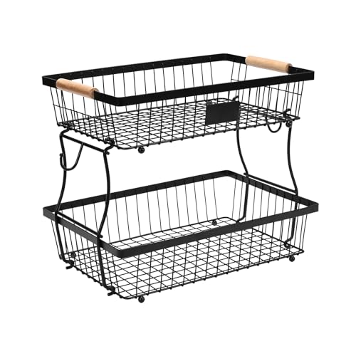 Lawhood-Mijin 2-Tier Detachable Basket