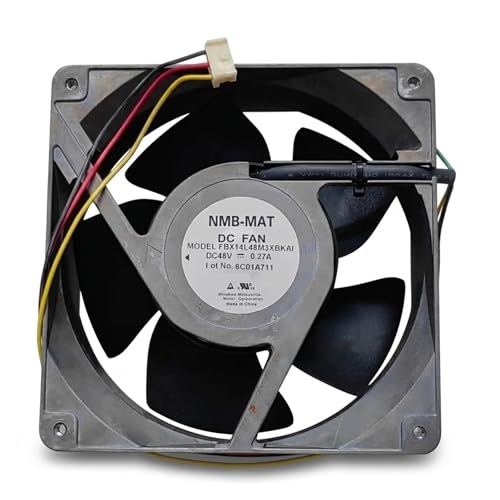 Ventilateur 140x140x50mm cadre métal résistant pour protéger vos circuits 48V