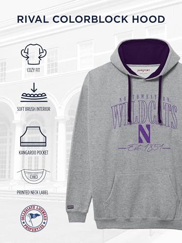 Image of JanSport NCAA unisex-adult Rival Colorblock Hood