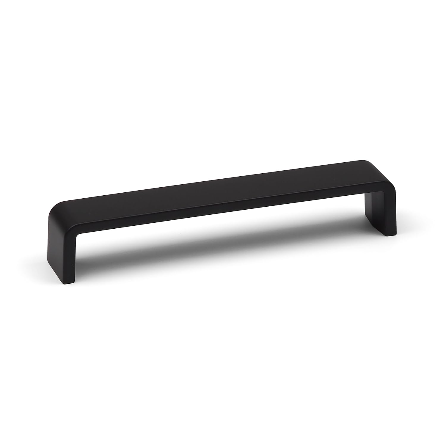 160mm Matt Black Cabinet Handle Square D Cupboard Door Drawer Furniture Pull