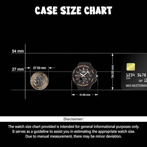 V2A Analog Digital Waterproof Fashion Sports Watch with Backlight Alarm Stopwatch for Women and Girls