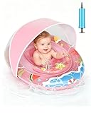 【Bouée Bébé avec Pare-Soleil UPF50+ – Protection Optimale】 Cette bouée bébé piscine avec pare-soleil est équipée d’un canopy amovible UPF 50+ qui protège efficacement la peau délicate de bébé contre les rayons UV et le soleil direct. Idéale pour les jeux d’eau à la piscine, à la plage ou pendant les vacances d’été, elle crée un espace frais et confortable pour votre enfant.