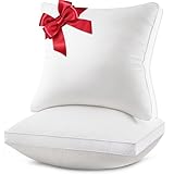 AIAEL 18x18 Pillow Inserts Set of 2, Down Alternative Throw Pillow Inserts with 100% Cotton Cover, Machine...