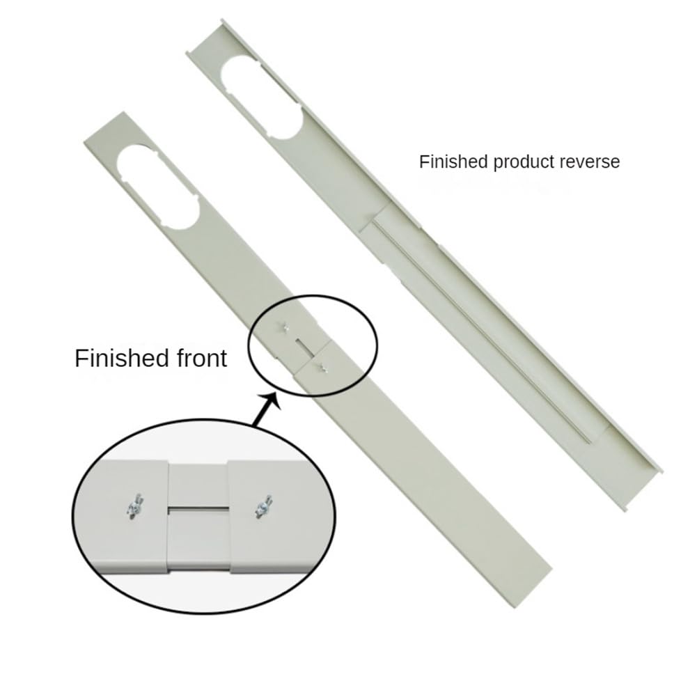 3PCS regolabile portatile finestra kit piastra per condizionatore d'aria pezzi di ricambio condizionatore d'aria fissaggio finestra - 55 cm