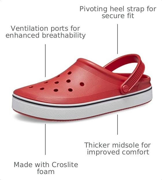 Image of Crocs Unisex Adult Platform Off Court Clogs