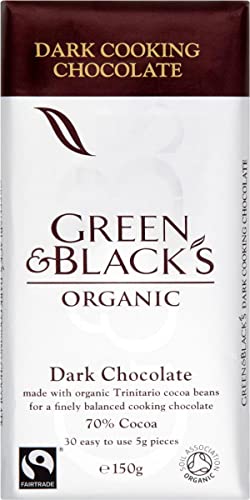 Green & Blacks Organic Cooking 70% Dark Chocolate Bar 150g