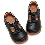 DADAWEN(ダダウン) 女の子 ドレスシューズ 幼児 フォーマル靴 １～4歳 リボン飾り 柔らかい 歩きやすい 通園 結婚式 記念撮影 七五三 ブラック 15cm