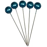 bianchi spillo turchese Colore turchese Corderie Italiane 006042501 Spilli, Diametro 6 x 65 mm, 100 Pezzi, Turchese